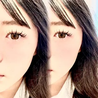 マツエク・マツパ eye・nail salon fixlash 江坂店所属・大山 紗夏のマツエク・マツパデザイン