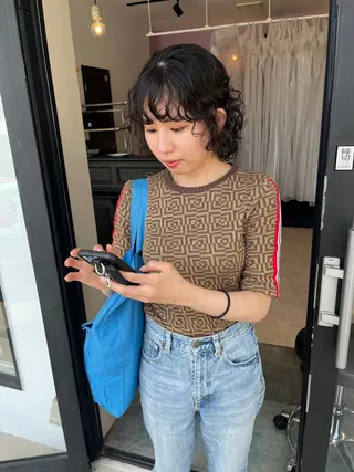 ショート パーマ MATTY yoshika 🐻のヘアスタイル