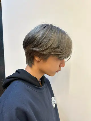 カラー メンズ waku所属・juna🌺/海外 ヘア/ハイトーンのヘアスタイル