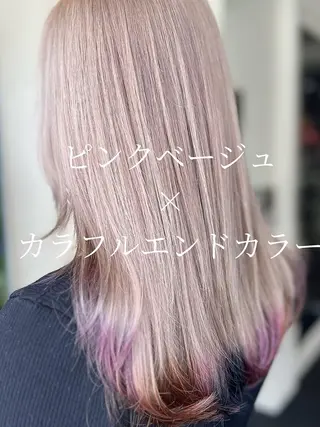 セミロング 高田 羊真のヘアスタイル