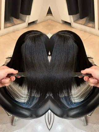 セミロング カラー 🦋レイヤー✖︎ 髪質改善🦋リョウヤのヘアスタイル