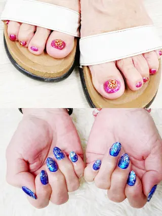 ネイル ネイルサロン　Lian所属・Lian Yulilianのネイルデザイン