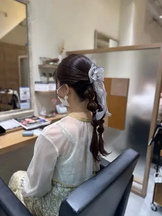 ヘアアレンジ chihiro 🐰 🍭髪質改善/美髪のヘアスタイル