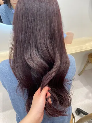 ロング カラー 透明感カラー 🩰あさのヘアスタイル