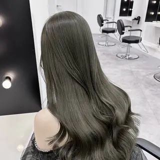 ロング Mio/髪質改善 透明感カラー/西梅田のヘアスタイル