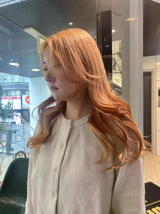 ロング カラー ユウ✩.*˚/メンズ 特化/シャドウパーマのヘアスタイル