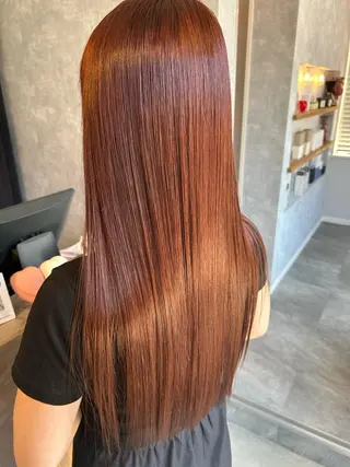 ロング PACE所属・ayumi ／透明感カラーのヘアスタイル