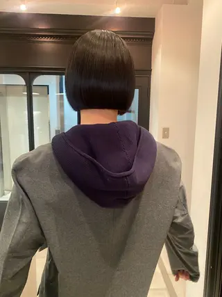 ショート riria/ボブ /ブラウンカラー🎀のヘアスタイル