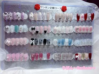 ミディアム りぼん Re:Bonrのネイルデザイン