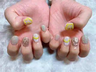 ネイル ネイルリボン 石田のネイルデザイン