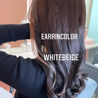 セミロング カラー エクステ🩵ブリーチ 韓国ヘア🩵KAEのヘアスタイル