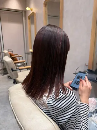 ミディアム 🌷🌫️サイトウ ユリ🌫️🌷のヘアスタイル