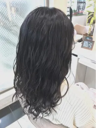 ミディアム カラー 山崎俊輔/髪質改善 /バレイヤージュのヘアスタイル