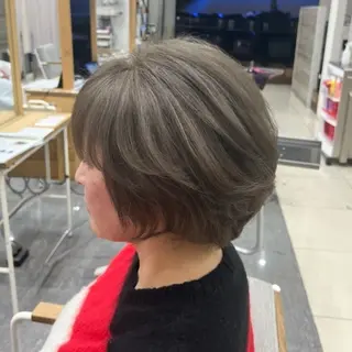 ショート カラー ヘアケアサロン MAIN[メイン]のヘアスタイル