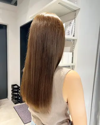 ロング カラー ✨髪質改善矯正× ブリーチ✨YU-KIのヘアスタイル