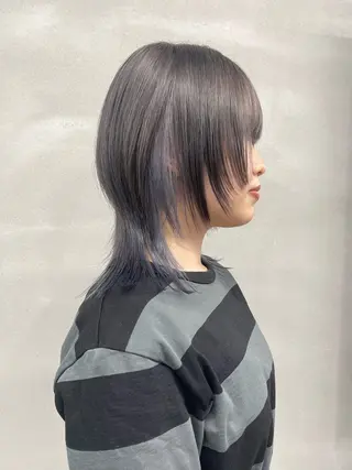 ショート 柏 ウルフ/レイヤー 田中佐和🐺のヘアスタイル