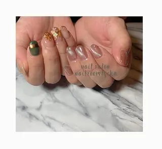 ネイル ﾈｲﾙﾙｰﾑﾘｯｶ 𝐦𝐚𝐲𝐮のネイルデザイン