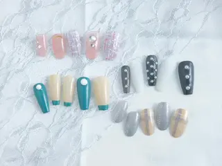 ネイル マルサンカクシカク所属・○△□ 守口市のネイルデザイン