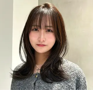 セミロング カラー techné所属・【techné】田丸 翔大のヘアスタイル