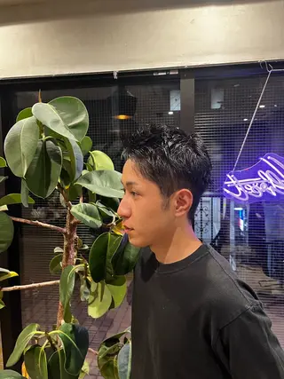 メンズ まみ/暖色カラー /デザインカラーのヘアスタイル