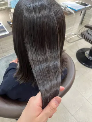 ミディアム 兒玉/暖色系🌹✨ 髪質改善🫧のヘアスタイル