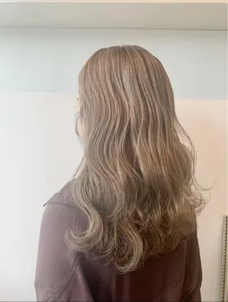 ミディアム カラー ヘアアレンジ 大宮/山口 竣也のヘアスタイル