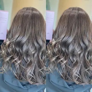 ロング カラー Snaly カラー特化ページのヘアスタイル