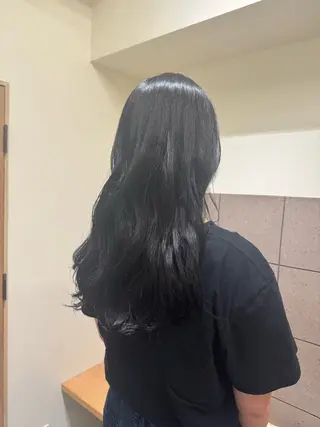 ロング カラー ゆ う あのヘアスタイル