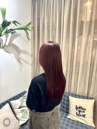 ロング カラー 梶尾 悠人のヘアスタイル