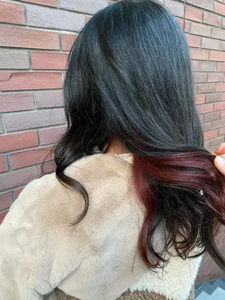 ミディアム カラー 🦋店長🦋 ほんさわ みずきのヘアスタイル