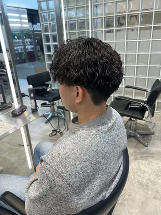 パーマ メンズ fifth PARK所属・fifth PARK HIN★T★のヘアスタイル