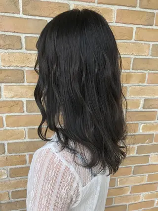 ミディアム カラー ヘアアレンジ ❣️倉敷❣️美髪 カラー能登一成のヘアスタイル