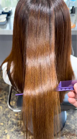 ロング パーマ flamme bleue所属・下小鶴 優治のヘアスタイル