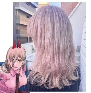 カラー GARU-ガル-所属・TSUNO🦖 派手髪/オタク美容師のヘアスタイル