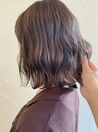 ミディアム カラー Hair Musee   柱店所属・topstylist 吉住 早織のヘアスタイル