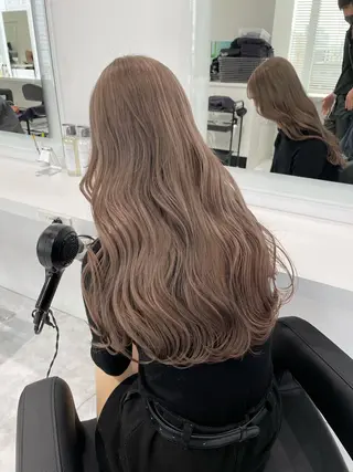 ロング カラー ヘアアレンジ 髪質改善/ハイトーン /新宿/Takutoのヘアスタイル