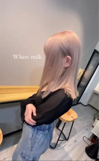 ミディアム カラー Still所属・タニ ユウのヘアスタイル