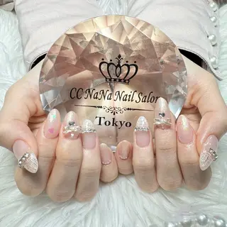 ネイル 💎CC・NaNa 韓国風ネイル🌙Cのネイルデザイン