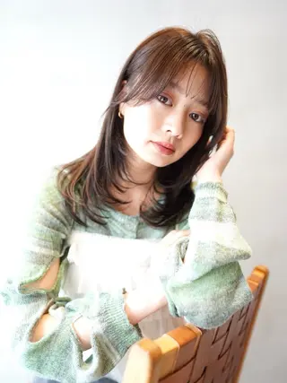 セミロング nico　TOKYO所属・メンズ特化美容師/ すなおのヘアスタイル