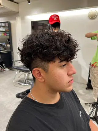 パーマ メンズ fifth PARK所属・fifth PARK HIN★T★のヘアスタイル