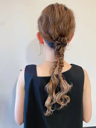 ヘアアレンジ @z所属・@z(ｱｯﾄｾﾞｰ) fumikoのマツエク・マツパデザイン