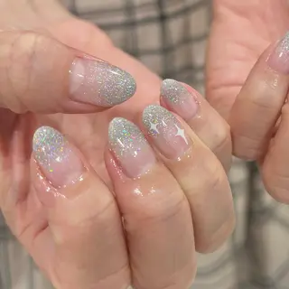 ネイル 🎀チーク/ちゅるん 🫧chisa🎀のネイルデザイン