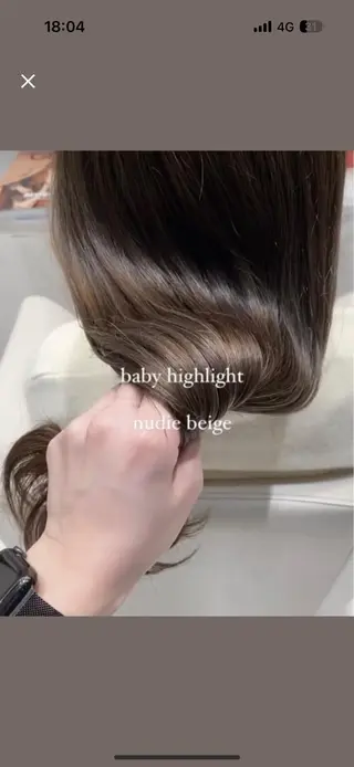 カラー ♡ktwoかな /透明感カラーのヘアスタイル