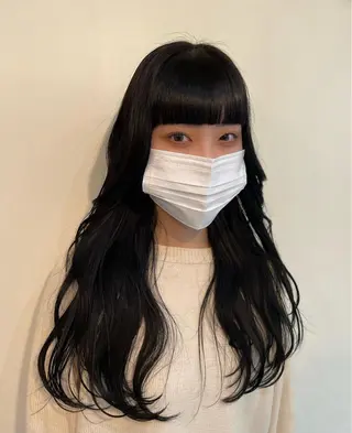 ロング カラー 無料カット/ハイ トーンカラー/きらのヘアスタイル