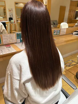 ロング カラー organic +eco所属・川越/organic 根本アユミのヘアスタイル