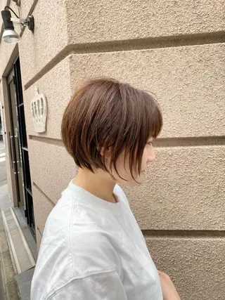 ショート カラー 美髪❣️縮毛矯正/ 髪質改善✨/山本のヘアスタイル