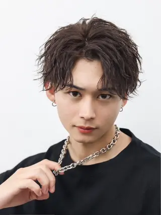 パーマ ヘアアレンジ メンズ メンズ特化❤️🔥 RIKU❤️🔥のヘアスタイル