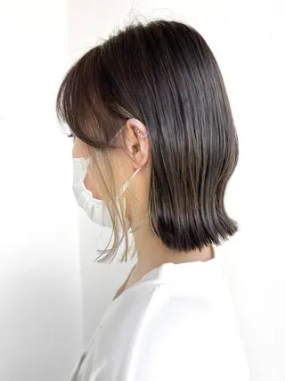 ミディアム Strawberry所属・原田 志保のヘアスタイル