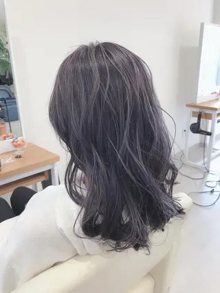 ミディアム カラー 【tejina】 ochiのヘアスタイル