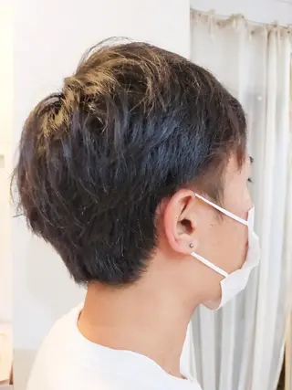 メンズ ショート Culumi所属・Culumi クルミ 松井照雄/梅田茶屋町のヘアスタイル